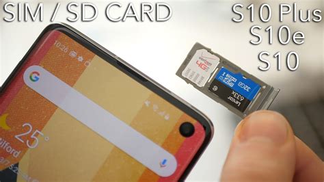 s10+ sd card slot